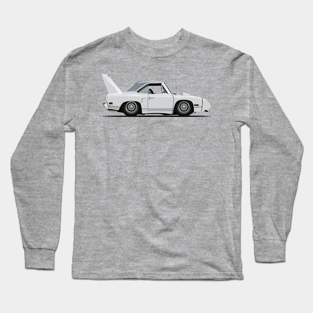 WHITE BIRD Long Sleeve T-Shirt by OldSkoolDesign